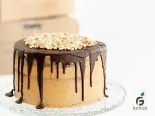 Snickers Cake Slice